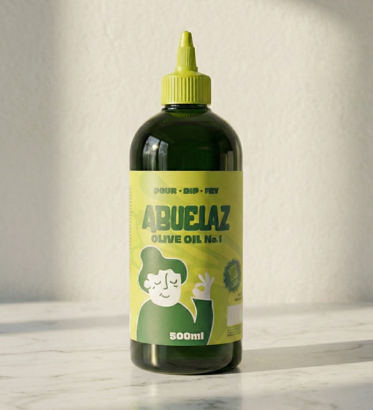 Olivolja, matolja, jungfru olivolja, abuelaz